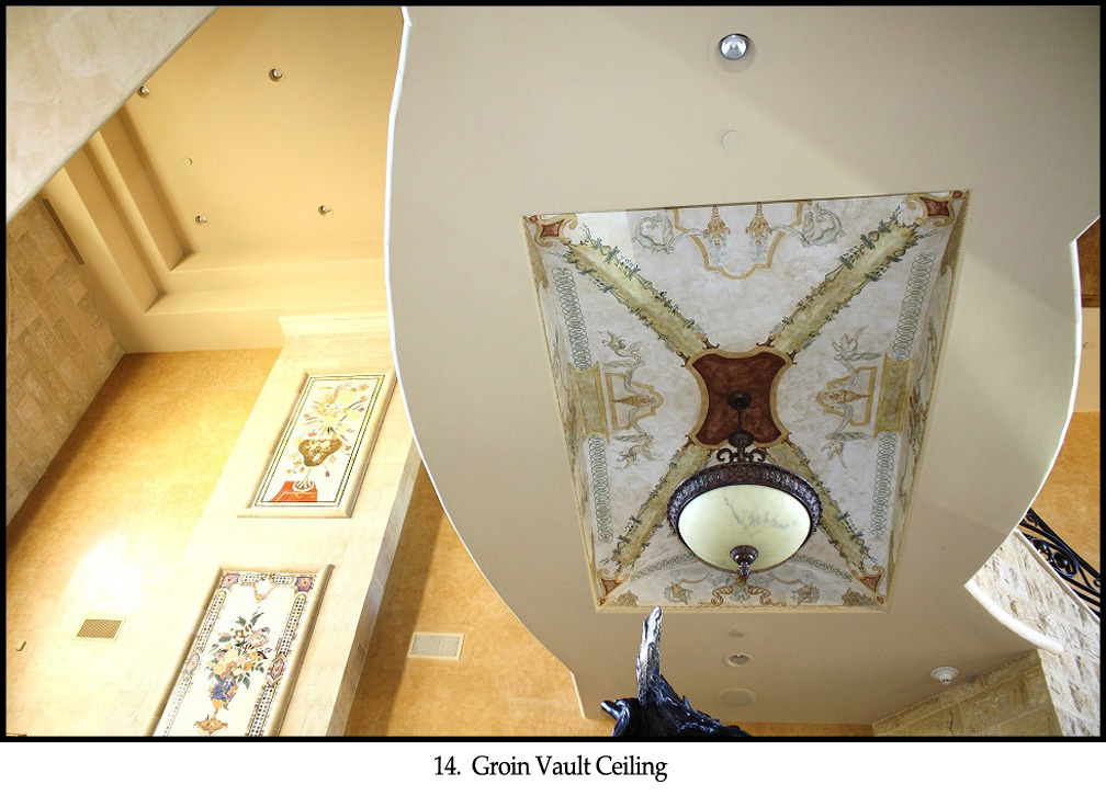 14 Groin Vault Ceiling